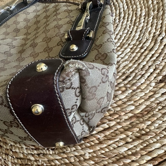 Gucci GG Canvas Medium Pelham Hobo Bag VTG - Picture 4 of 14